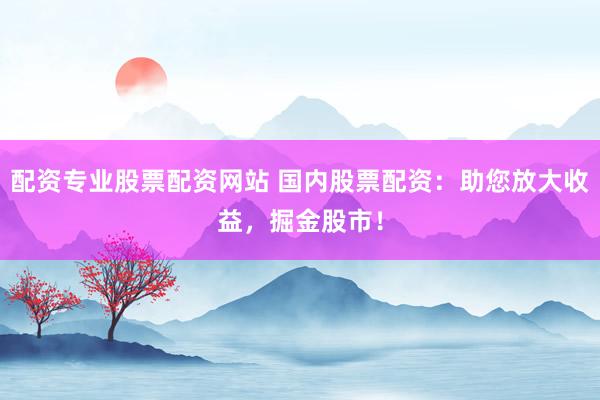 配资专业股票配资网站 国内股票配资：助您放大收益，掘金股市！